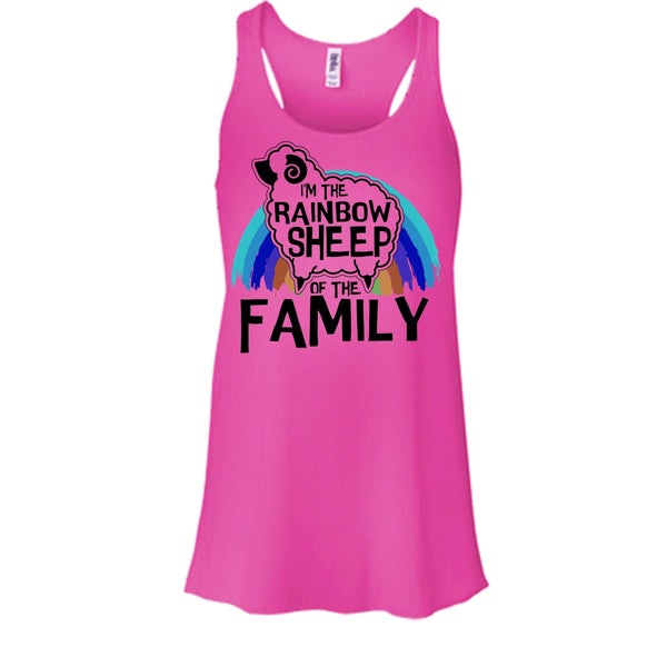 I'm The Rainbow Sheep Of Family T Shirt, Gift For Gay Tank Top
