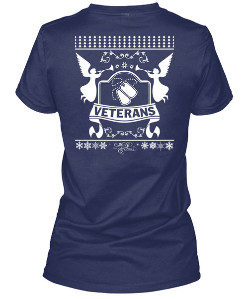 Being A Veterans T Shirt, I Love Christmas T Shirt