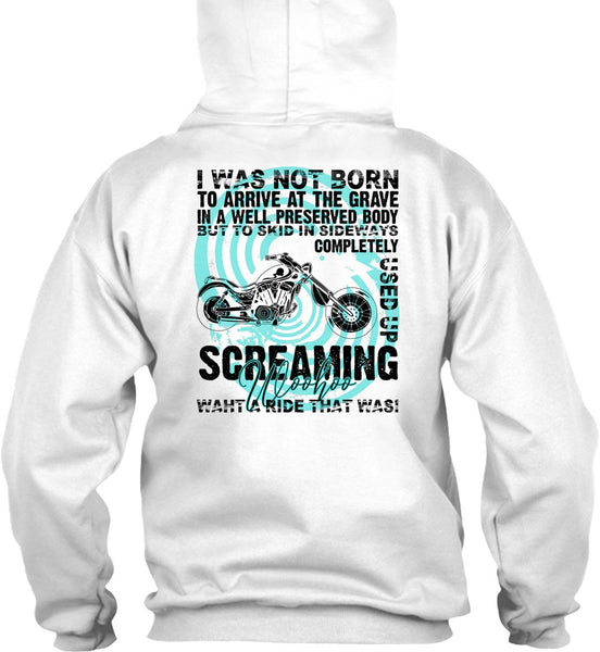 I Was Not Born To Arrive T Shirt, I Love Biking T Shirt