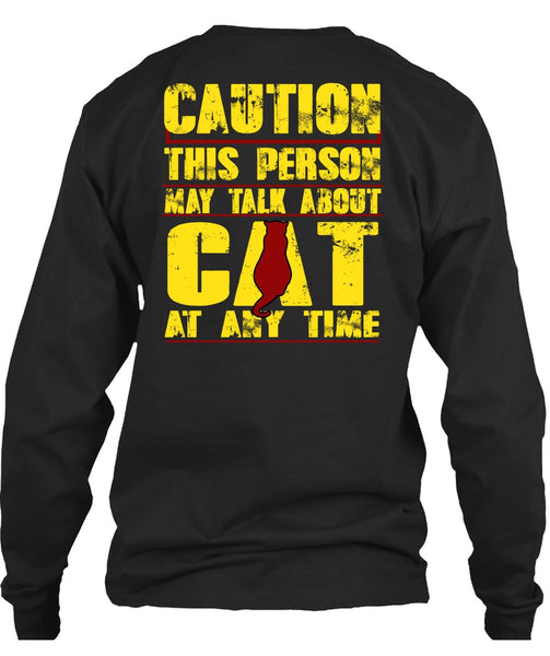 This Person May Talk About Cat T Shirt, My Favorite T Shirt