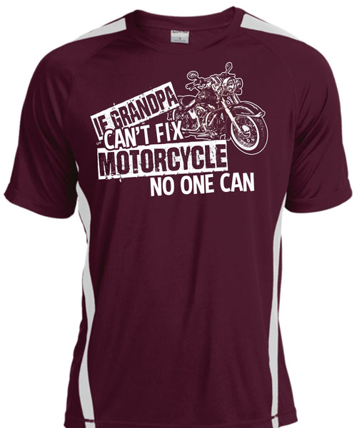 Grandpa Can't Fix Motorcycle T Shirt, Being A Bike T Shirt, Cool Shirt