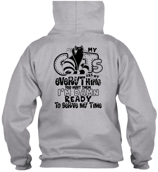 My Cats Are My Everything T Shirt, I Love My Cat T Shirt