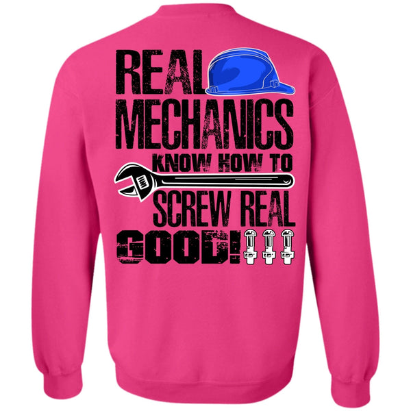 I Love Mechanic T Shirt, Real Mechanics Sweatshirt
