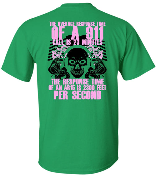 The Average Response Time Of A 911 T Shirt, I Love Dispatcher T Shirt