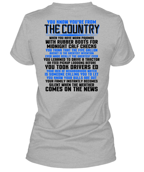 You're From The Country T Shirt, I Love Veteran T Shirt
