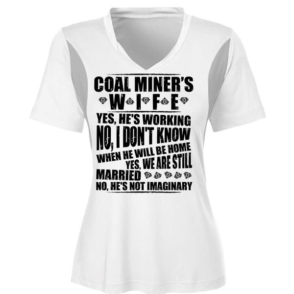 Coal Miner's Wife T Shirt, I Love Miner T Shirt, Awesome T-Shirts