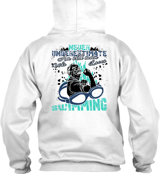 Old Man Who Loves Swimming T Shirt, I Love Swimming T Shirt