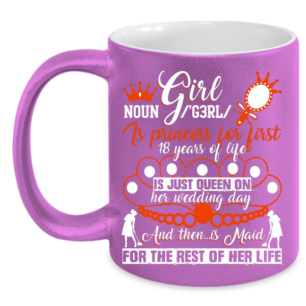 Girl Coffee Mug, Cute Gift For My Daughter Coffee Cup