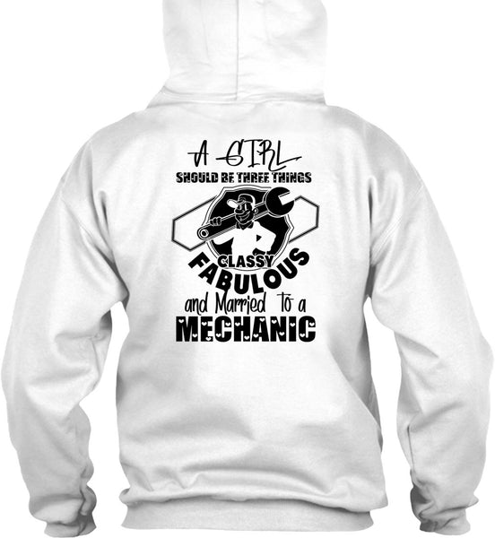 Married To A Mechanic T Shirt, I Love Mechanic T Shirt