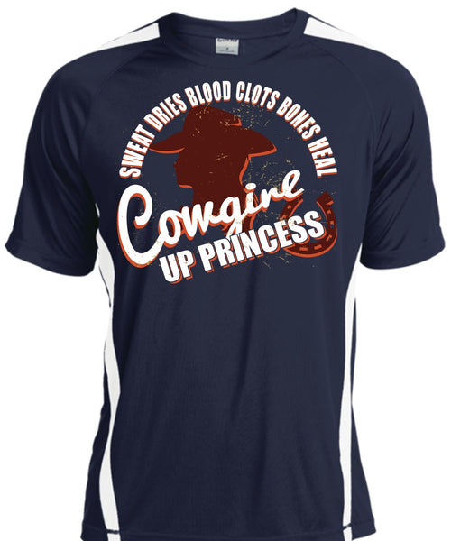 Heal Cowgirls Up Princess T Shirt, Sweat Dries Blood Clots Bones T Shirt, Cool Shirt