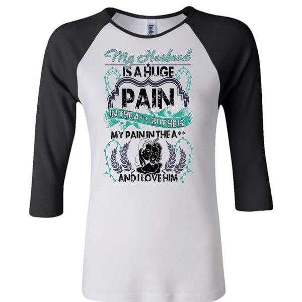 My Husband Is A Huge T Shirt, Being A Husband T Shirt, Awesome T-Shirts