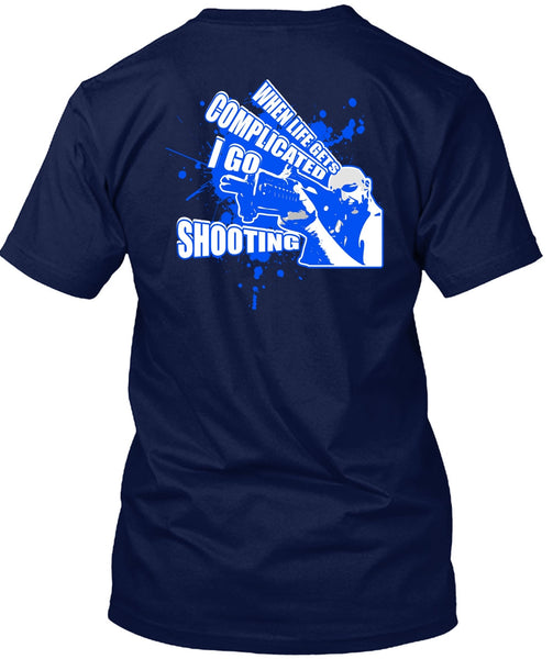 I Go Shooting T Shirt, Being A Hunter T Shirt