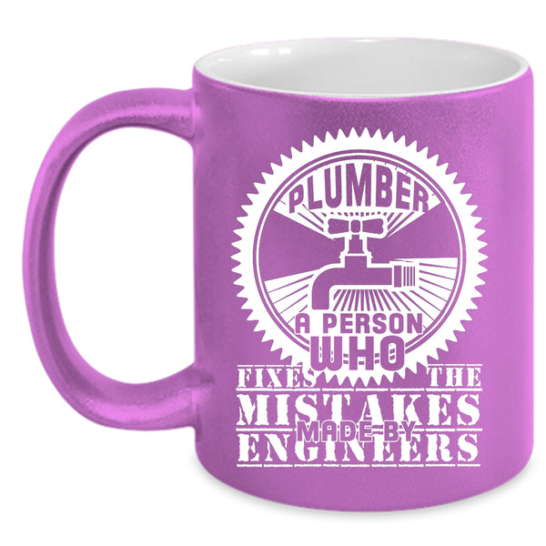 Plumber Coffee Mug, Cool Gift For Plumber Coffee Cup