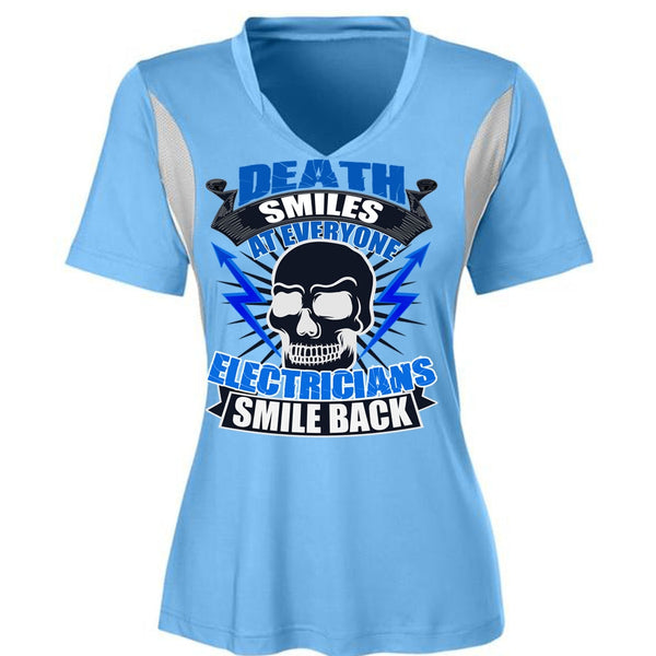 Electricians Smile Back T Shirt, I Love Electrician T Shirt, Awesome T-Shirts