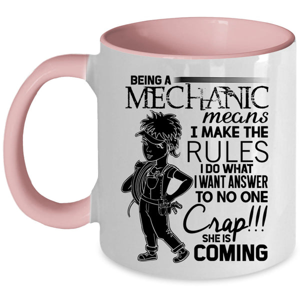 Cute Gift For Mechanics Coffee Mug, Being A Mechanic Accent Mug