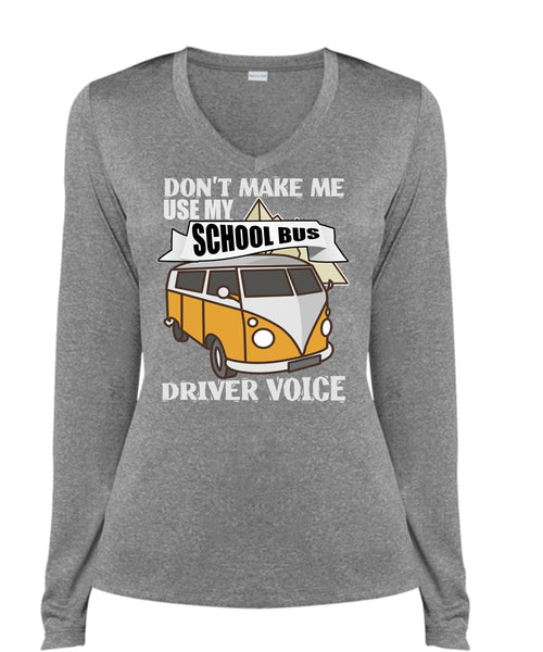 My School Bus Driver Voice T Shirt, I Love Bus T Shirt
