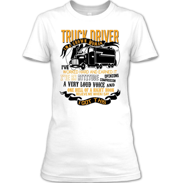 Trucker Driver T Shirt, Coolest Truck Driver T Shirt