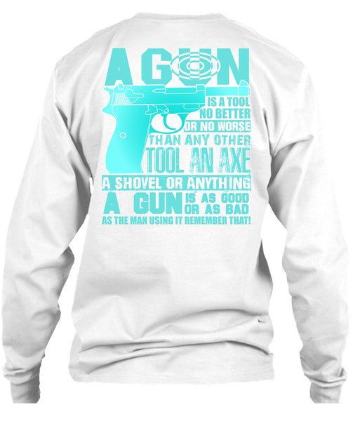 A Gun Is A Tool T Shirt, I Love Veteran T Shirt
