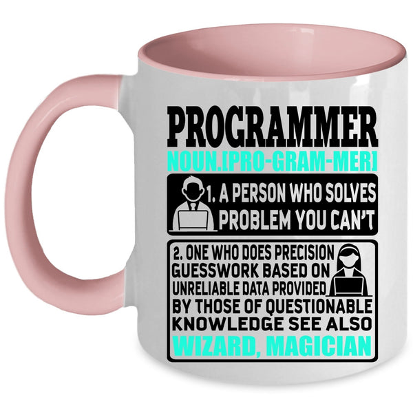 Funny Gift For Programmer Coffee Mug, Programmer Accent Mug