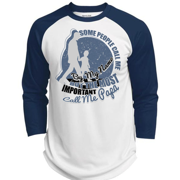 The Most Important Call Me Papa T Shirt, I Love Papa T Shirt, Awesome T-Shirts  (Polyester Game Baseball Jersey)
