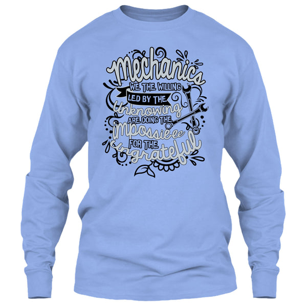Mechanic We The Willing T Shirt, Gift For Mechanic T Shirt