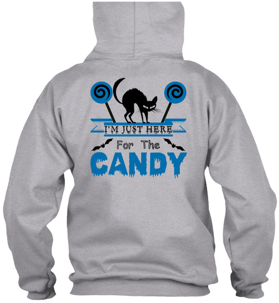 I'm Just Here For The Candy T Shirt, Wait For Halloween T Shirt