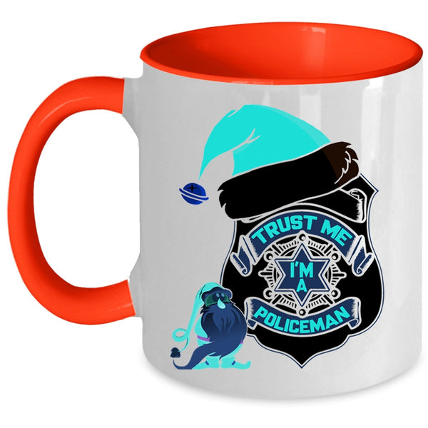 Cute Policeman Coffee Mug, Trust Me I'm A Policeman Accent Mug