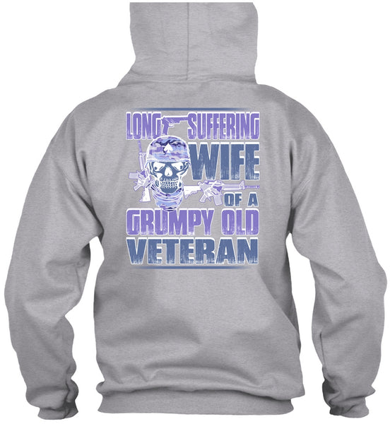 Long Suffering Wife T Shirt, I Love Veteran T Shirt