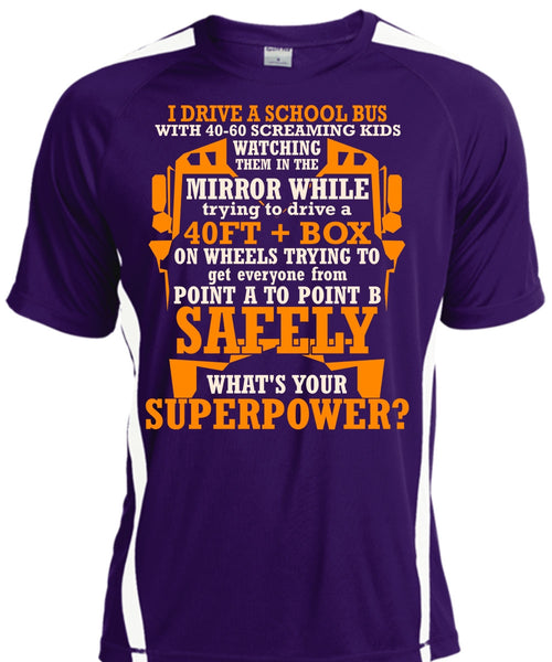 I Drive A School Bus T Shirt, Being A Bus Driver T Shirt, Cool Shirt