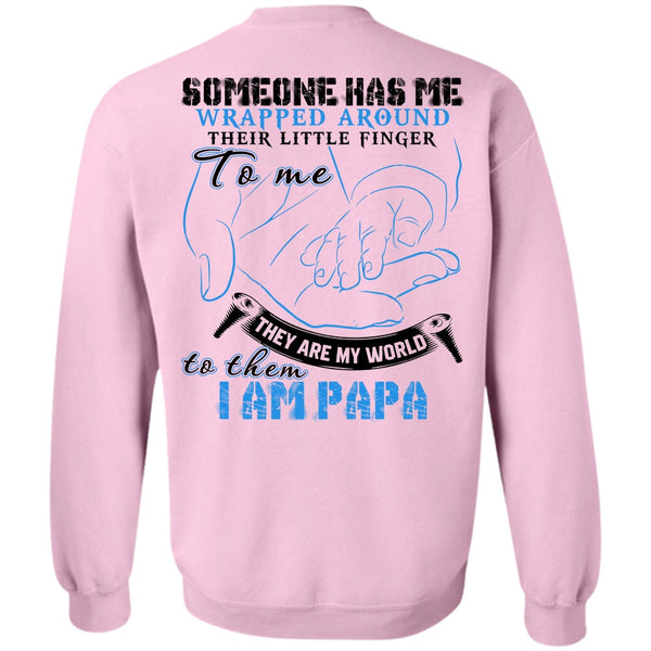 I Love Papa T Shirt, I Am Papa Sweatshirt