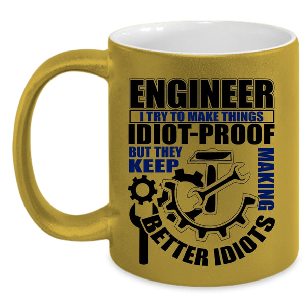 Awesome Engineers Coffee Mug, Engineer Accent Mug
