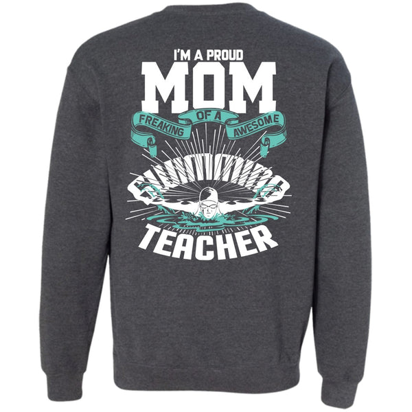 Awesome Swimming Teacher T Shirt, I Love Swimming Sweatshirt