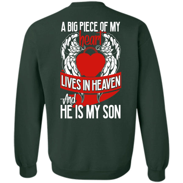 Lives In Heaven T Shirt, I Love Son Sweatshirt