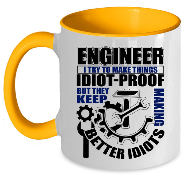 Awesome Engineers Coffee Mug, Engineer Accent Mug