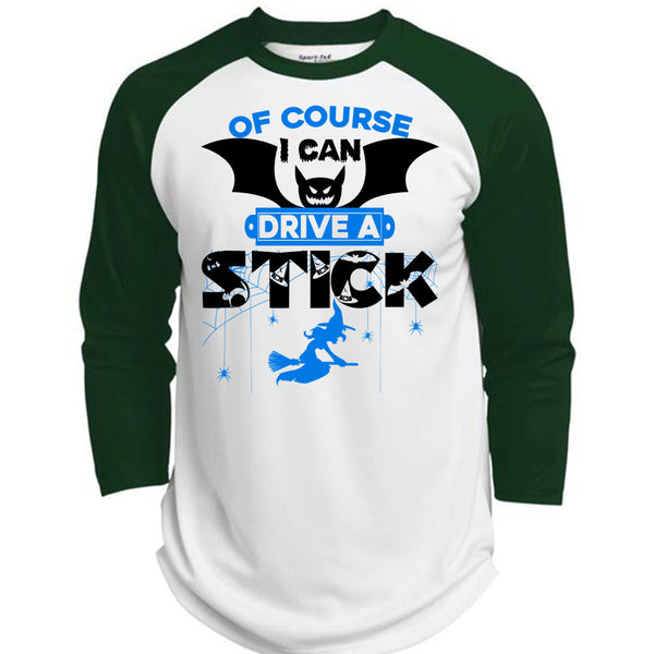 Of Course I Can Drive A Stick T Shirt, Wait For Halloween T Shirt, Awesome T-Shirts  (Polyester Game Baseball Jersey)