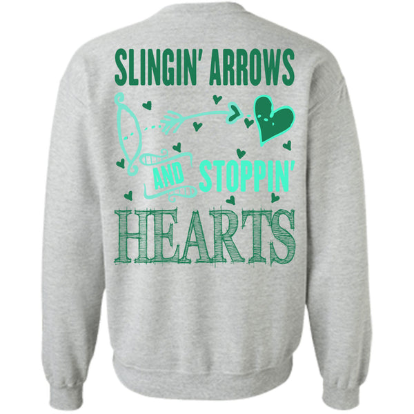 Being A Husband T Shirt, Slinging Arrows And Stopping Hearts Sweatshirt