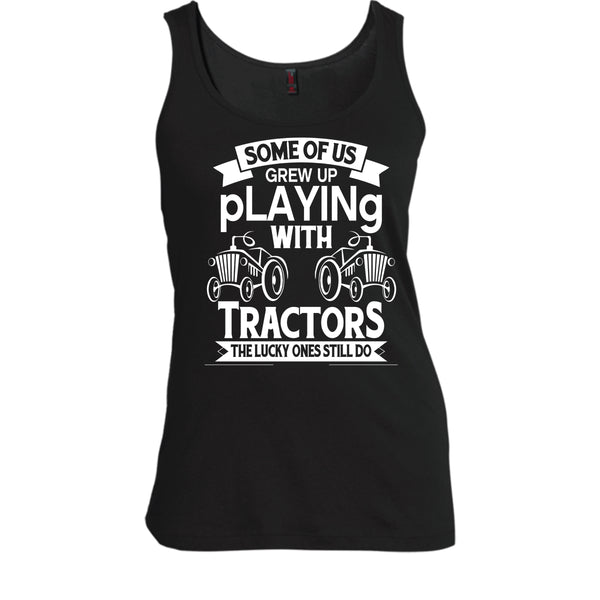 I'm A Farmer T Shirt, Playing With Tractors T Shirt, Cool T Shirt