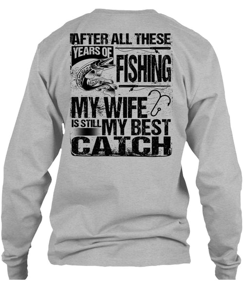 Years Of Fishing T Shirt, I Love Fishing T Shirt