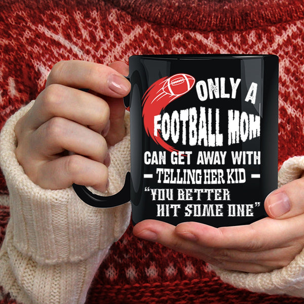 Football Mom Coffee Mug, Awesome Football Mom Coffee Cup
