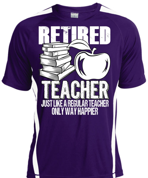 Retired Teacher T Shirt, Just Like A Regular Teacher T Shirt, Cool Shirt