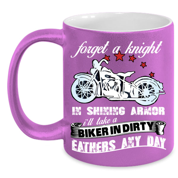 I'll Take A Biker In Dirty Coffee Mug, Cool Biker Coffee Cup