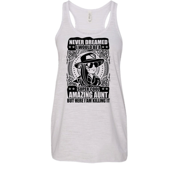 Cool Amazing Aunt T Shirt, Gift For Aunt Tank Top