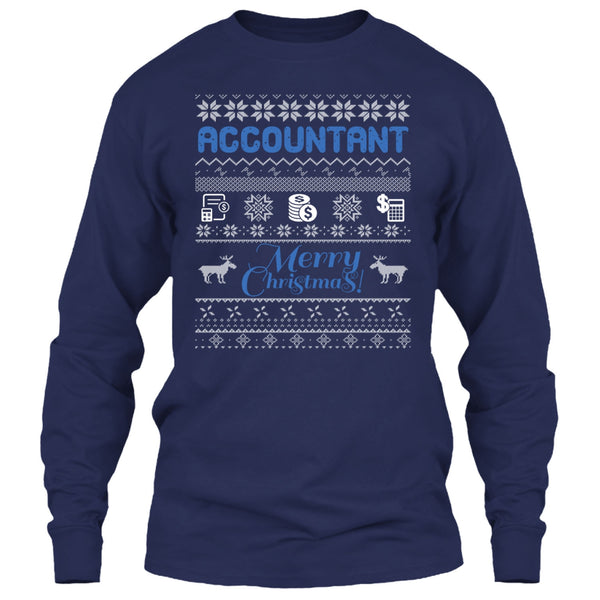 Acoountant Merry Christmas T Shirt, I Am A Accountant T Shirt