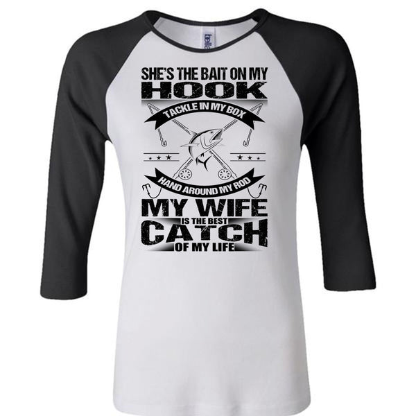 She's The Bait On My Hook T Shirt, I Love Fish T Shirt, Awesome T-Shirts