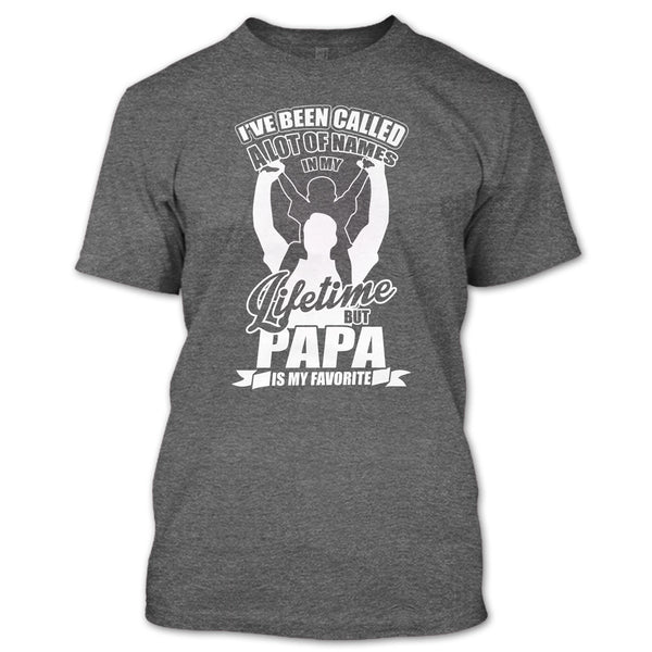 Papa Is My Favorite Name T Shirt, Happy Father's  Day T Shirt