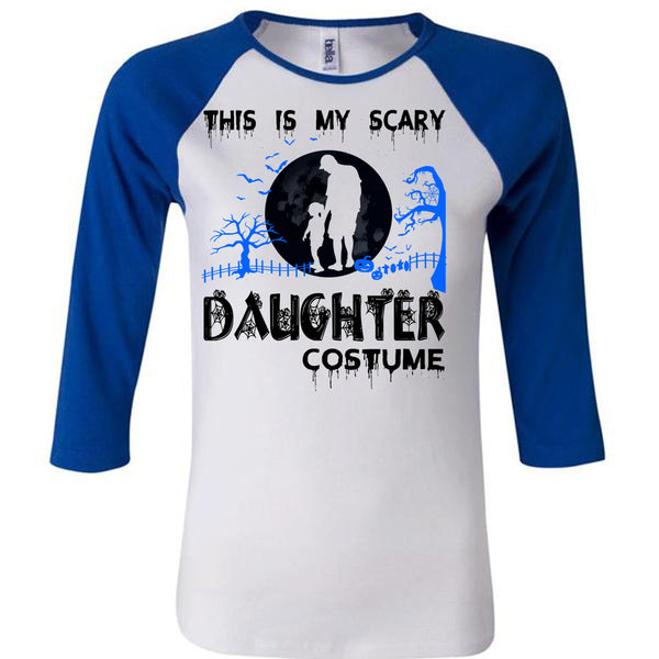 This Is My Scary Daughter Costume T Shirt, Wait For Halloween T Shirt, Awesome T-Shirts