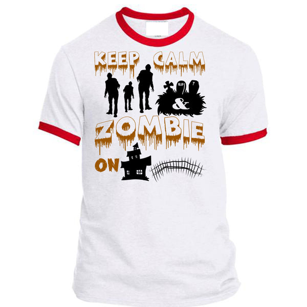 Keep Calm Zombie On T Shirt, Wait For Halloween T Shirt, Awesome T-Shirts