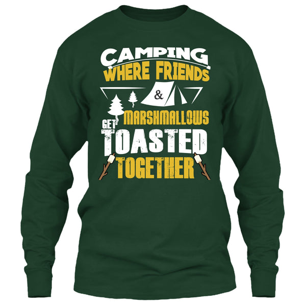 Camping T Shirt, where Friends Marshmalows T Shirt