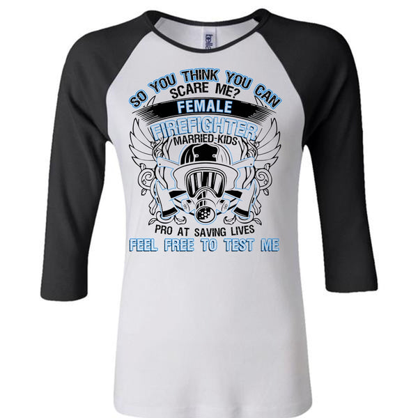 Female Firefighter Married Kids T Shirt, I Love Firefighter T Shirt, Awesome T-Shirts