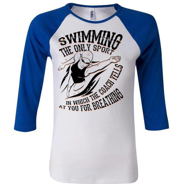 Swimming The Only Sport T Shirt, I Love Swimming T Shirt, Awesome T-Shirts